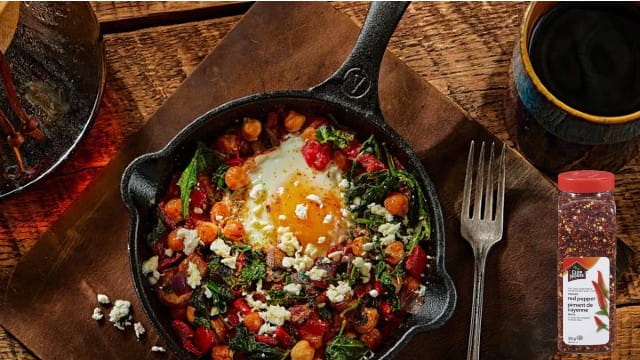 Hearty Greens Shakshuka