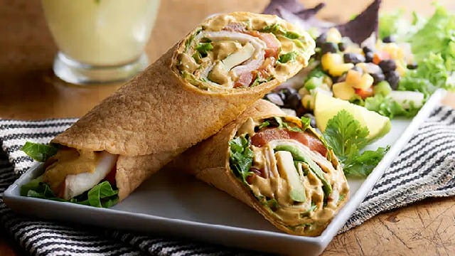 Ancho Poblano Turkey Wrap