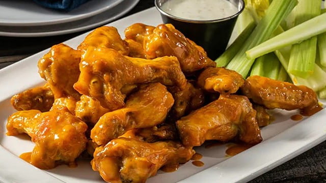 Spicy Tangy Carolina BBQ Wings