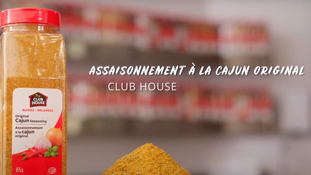 Assaisonnement à la cajun Club House