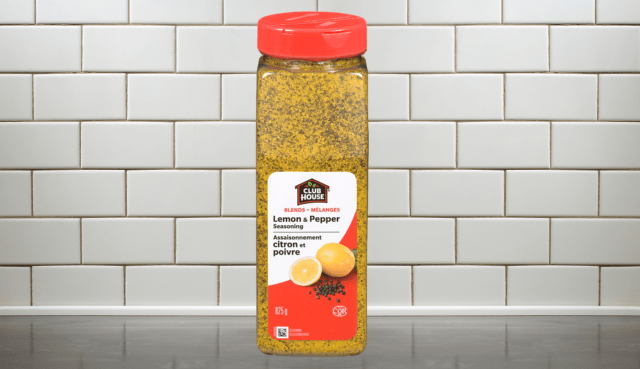 Assaisonnement citron et poivre