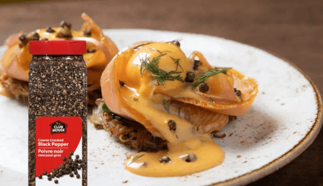 Chef Chris' Smoked Salmon Rosti With Cholula Hot Sauce