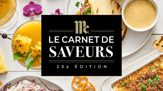 Le carnet de saveurs 2025