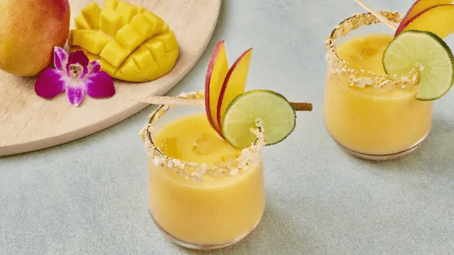 Mango Sticky Rice Coconut Punch
