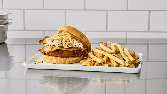 Jalapeno Popper Chicken Sandwich