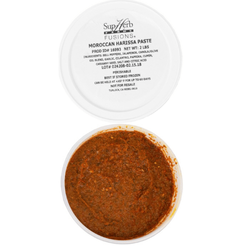 SupHerb Farms Moroccan Harissa 2 Pound Tub 2 per Case