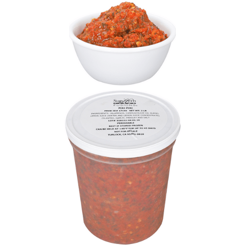 SupHerb Farms Piri Piri  2 Pound Tub 2 per Case