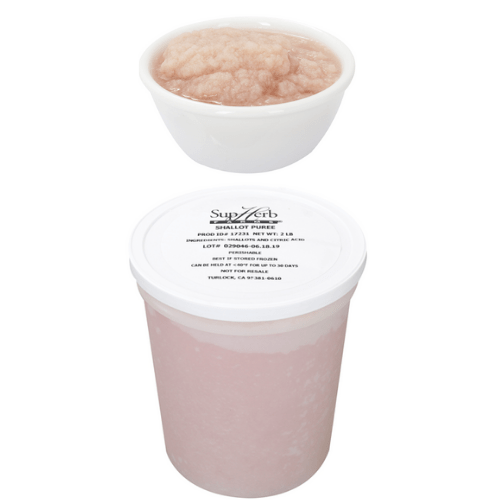 SupHerb Farms Shallot Puree 2 Pound Tub 2 per Case