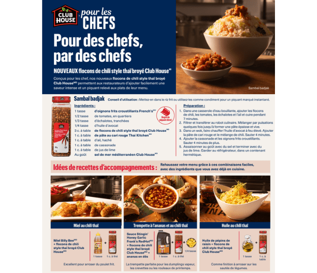 NOUVEAU! Flocons de chili style thaï broyé