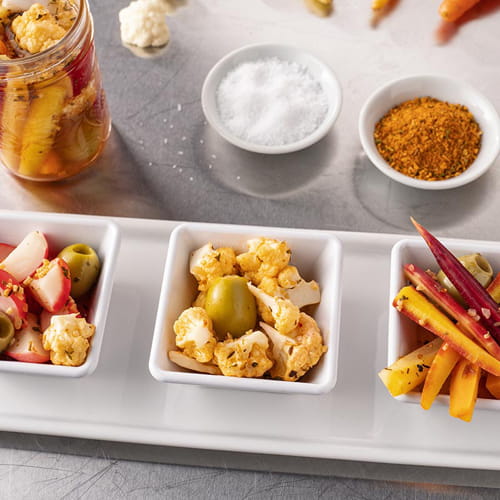 Fiery Habanero and Roasted Garlic Pickled Vegetables - Recipe