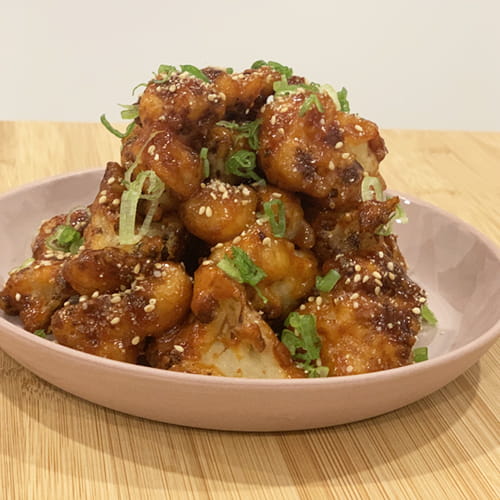 Chou-fleur frit à la coréenne