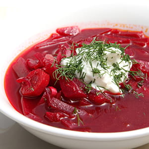 Chilled Honey Borscht Soup - Recipe