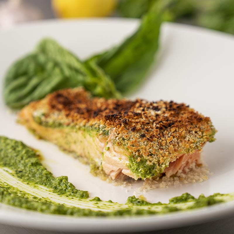 Chipotle Cinnamon Crusted Atlantic Salmon - Recipe