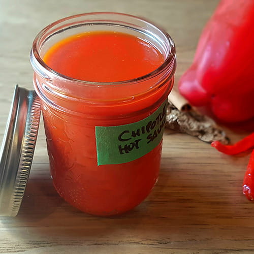 Chipotle Cinnamon Hot Sauce - Recipe