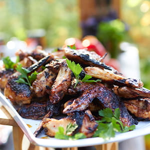 Honey Grilled Wings - Recipe