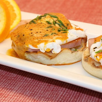 Eggs Benedict with Smoked Paprika Hollandaise - Recipe