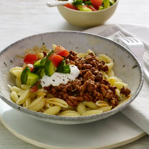 Eastern Mediterranean Bolognese - Recipe
