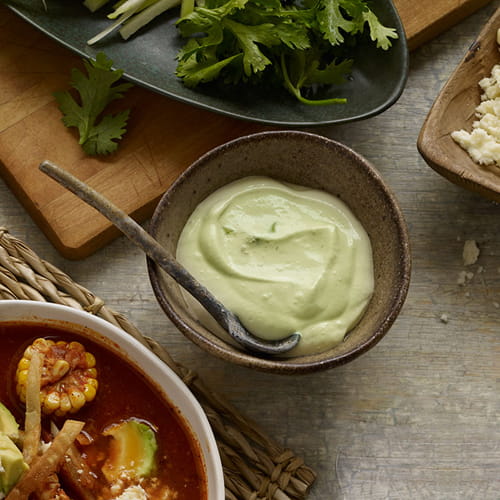 Avocado Crema - Recipe