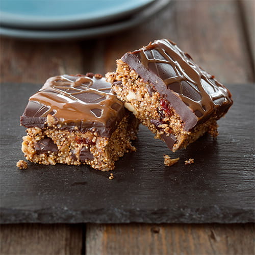 Dark Chocolate and Cranberry Amaranth Bars - Recipe