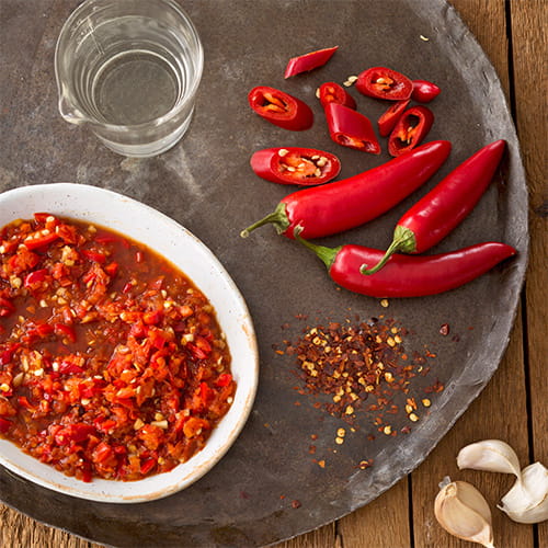 Fiery Fresh Sambal Sauce - Recipe
