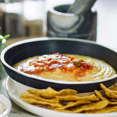 Vegan Cauliflower Queso - Recipe