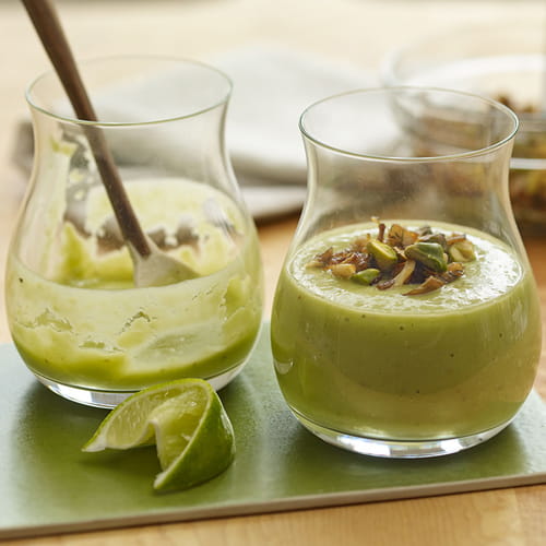 Smoky Avocado and Mushroom Drinkable Soup - Recipe