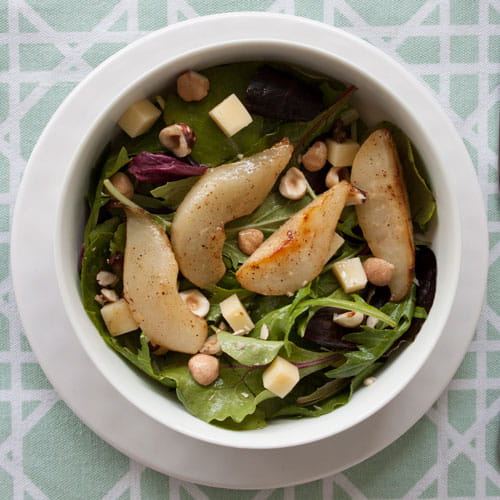 Glazed Honey Pear Salad - Recipe