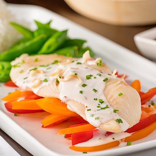 Coconut Chive Monkfish - Recipe