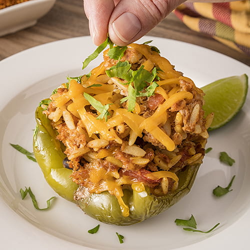 Tex Mex Stuffed Peppers - Recipe