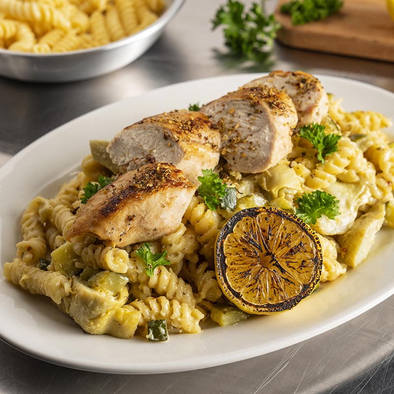 Creamy Mediterranean Pasta - Recipe