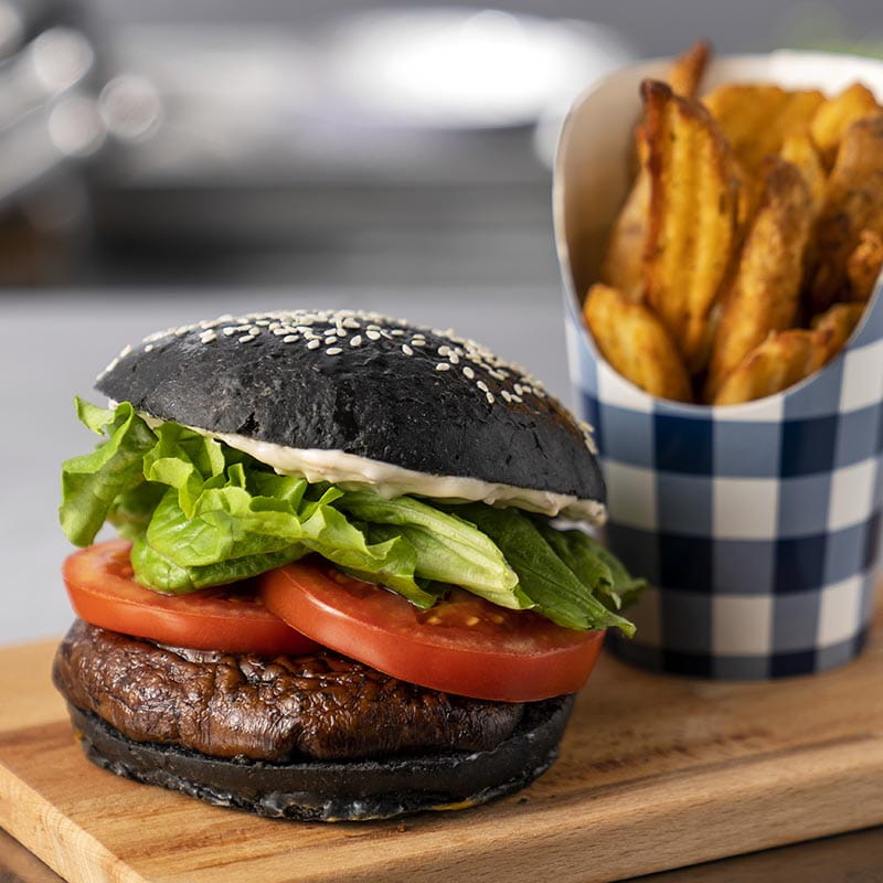 Grilled Portobello Mushroom Burger - Recipe