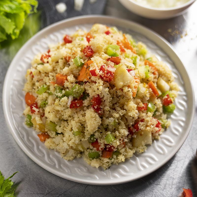 Lemon and Herb Vegetable Couscous - Recipe