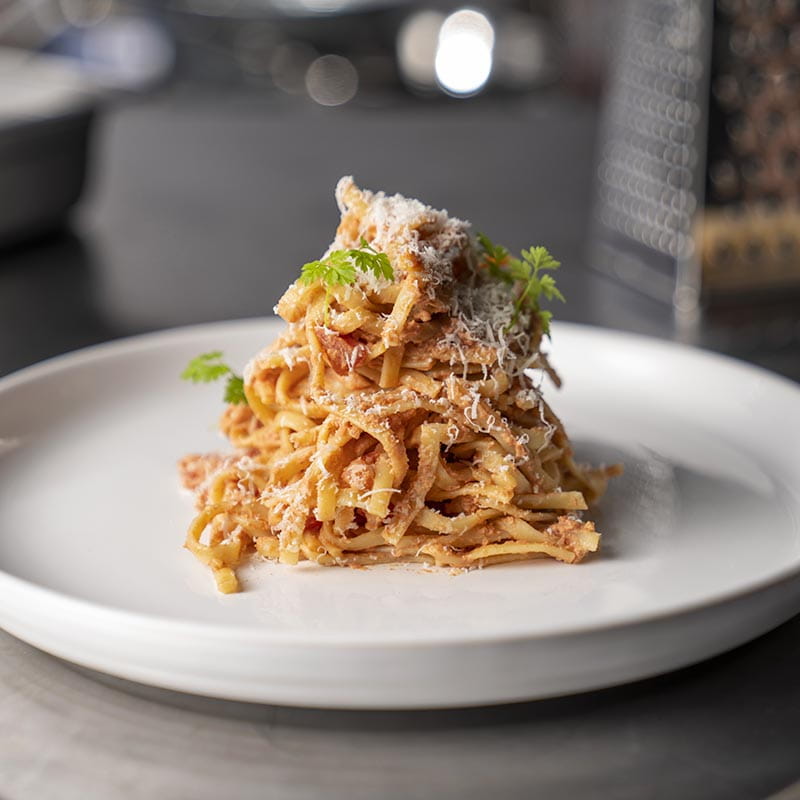 Sauce rouge à l’ail rôti