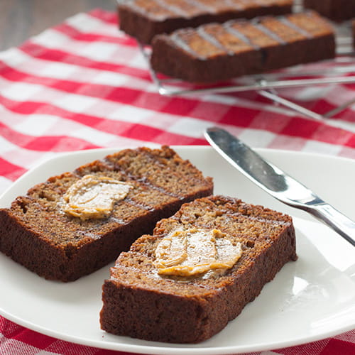 Grilled Banana Bread with Maple Bacon Butter - Recipe