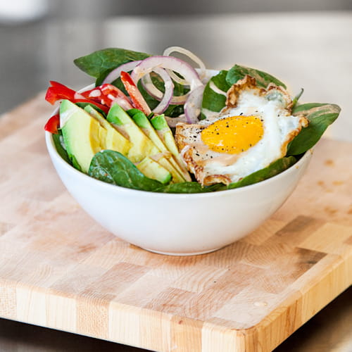 Fiery Red Curry Avocado Breakfast Bowl - Recipe