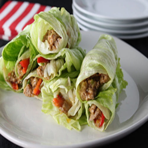 Maple Bacon Lettuce Wraps - Recipe
