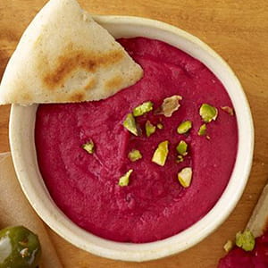Roasted Beet and White Bean Dip - Recipe