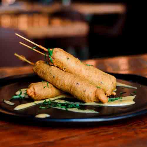 Mortadella Corn Dogs - Recipe