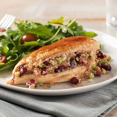 Quinoa Stuffed Honey Chicken Breast - Recipe
