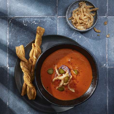 Bisque de poivrons rouges Nashville Hot