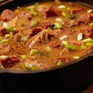 Smoked Sausage and Chicken Gumbo - Recipe