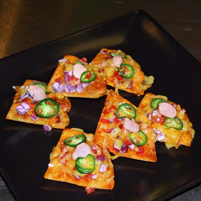 Smoky Fried Nacho Stacks - Recipe