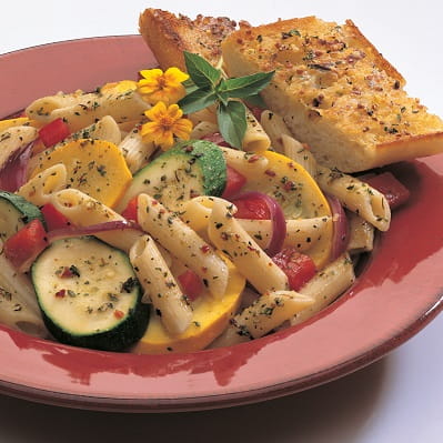 Summer Squash Penne Italiano - Recipe
