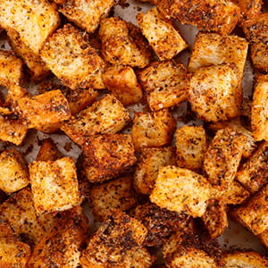 Tex Mex Salad Croutons - Recipe