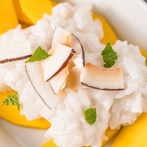 Coconut Sticky Rice with Mango - Recipe