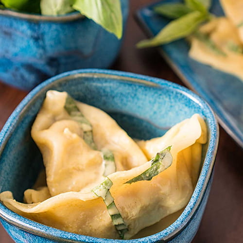 Green Curry with Chicken Dumplings - Recipe