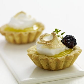 Ultimate Lemon Tarts with Limoncello Blackberries - Recipe