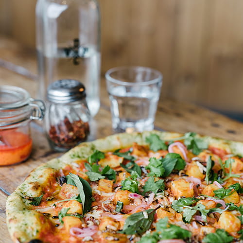 Village Pizzas Thai Pie - Recipe