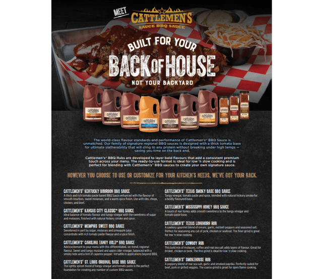 Built for Your Back of House, Not Your Backyard