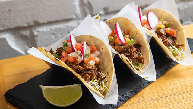 Tacos épicés au kangourou 